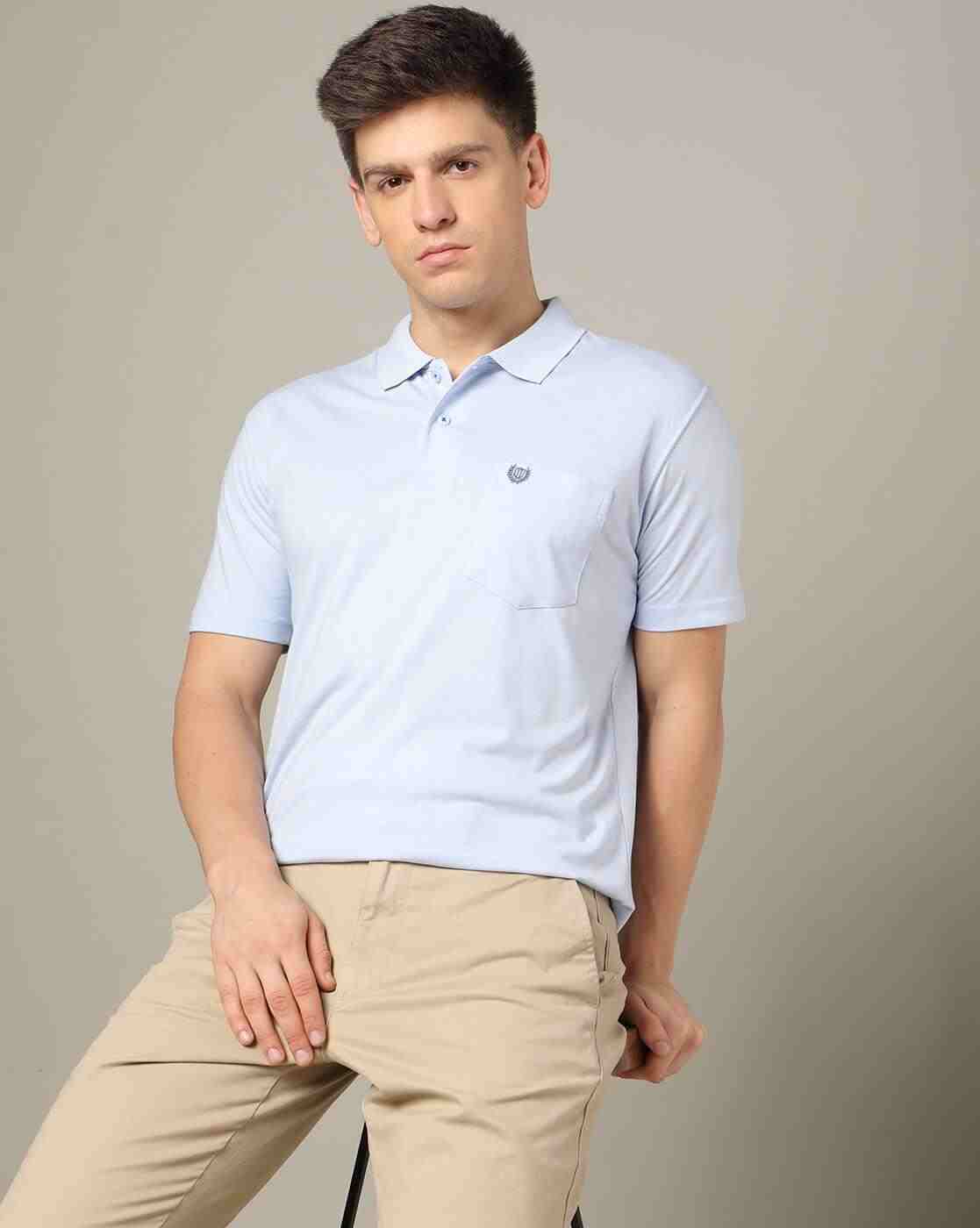Regular Fit Polo T-Shirt with Patch Pocket