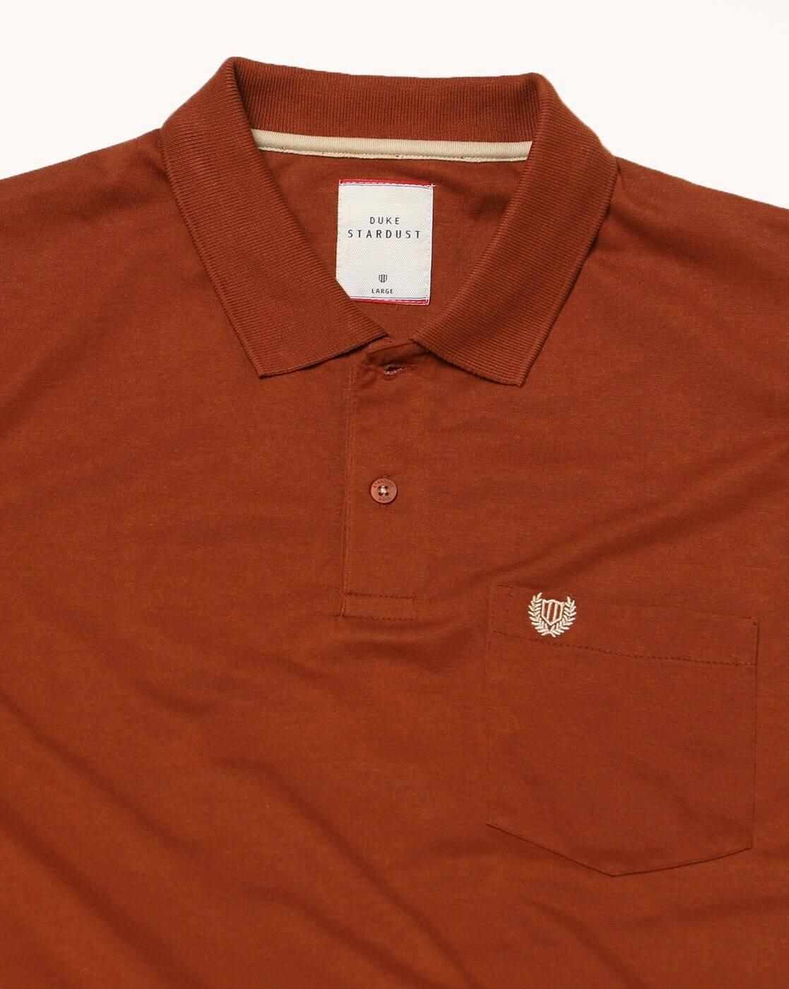 DUKE | Regular Fit Polo T-Shirt with Patch Pocket|5