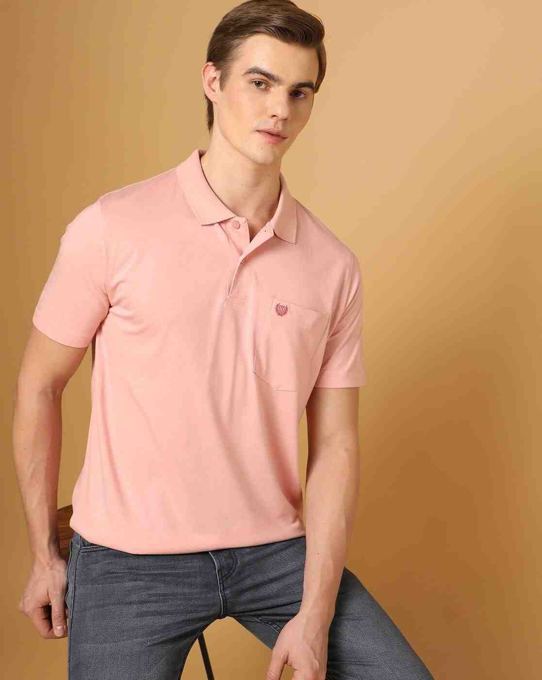 Regular Fit Polo T-Shirt with Patch Pocket