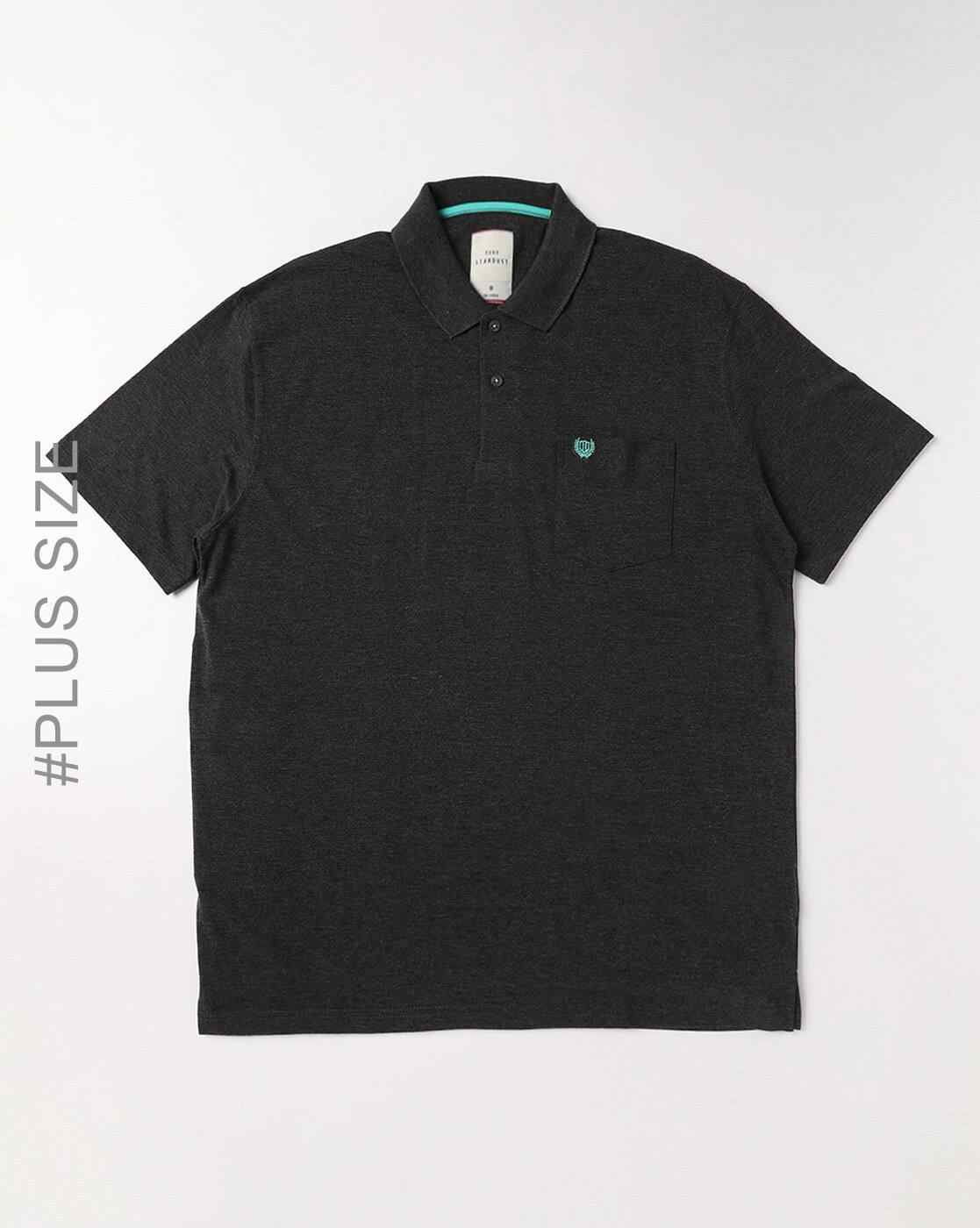 Regular Fit Polo T-Shirt with Placement Logo