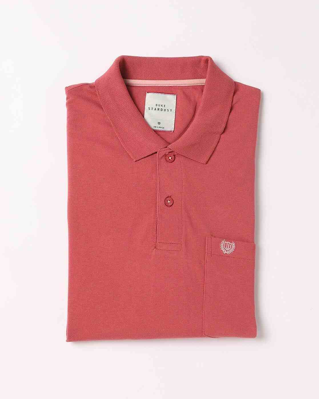 DUKE | Regular Fit Polo T-Shirt with Placement Logo|2