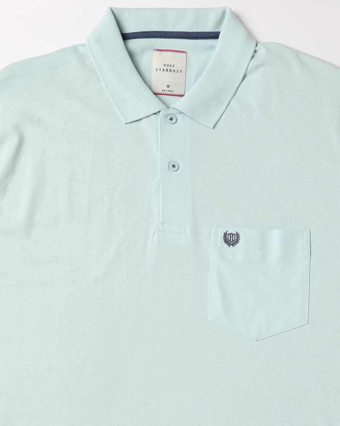DUKE | Regular Fit Polo T-Shirt with Placement Logo|3