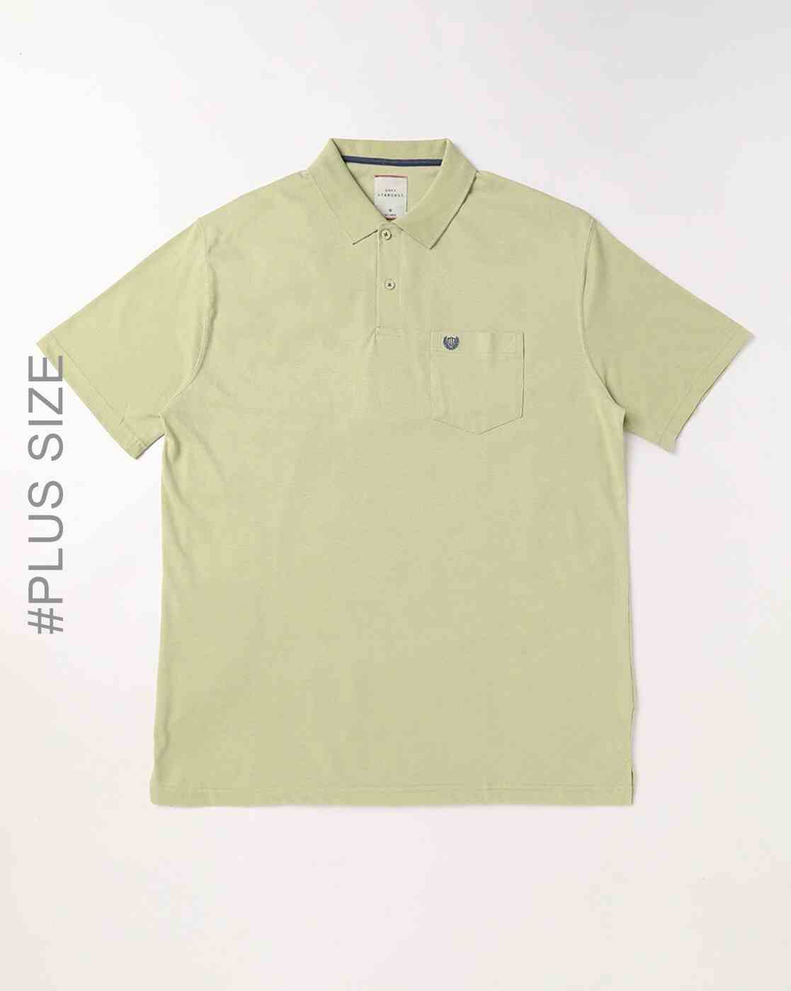 Regular Fit Polo T-Shirt with Placement Logo