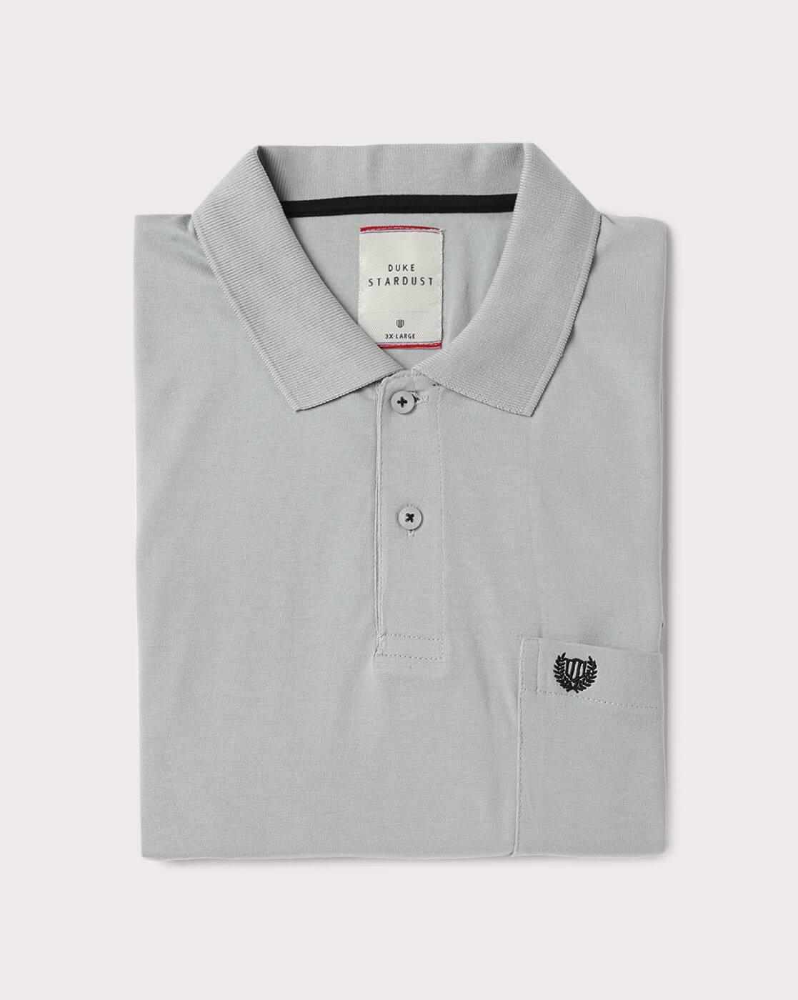 DUKE | Regular Fit Polo T-Shirt with Placement Logo|3