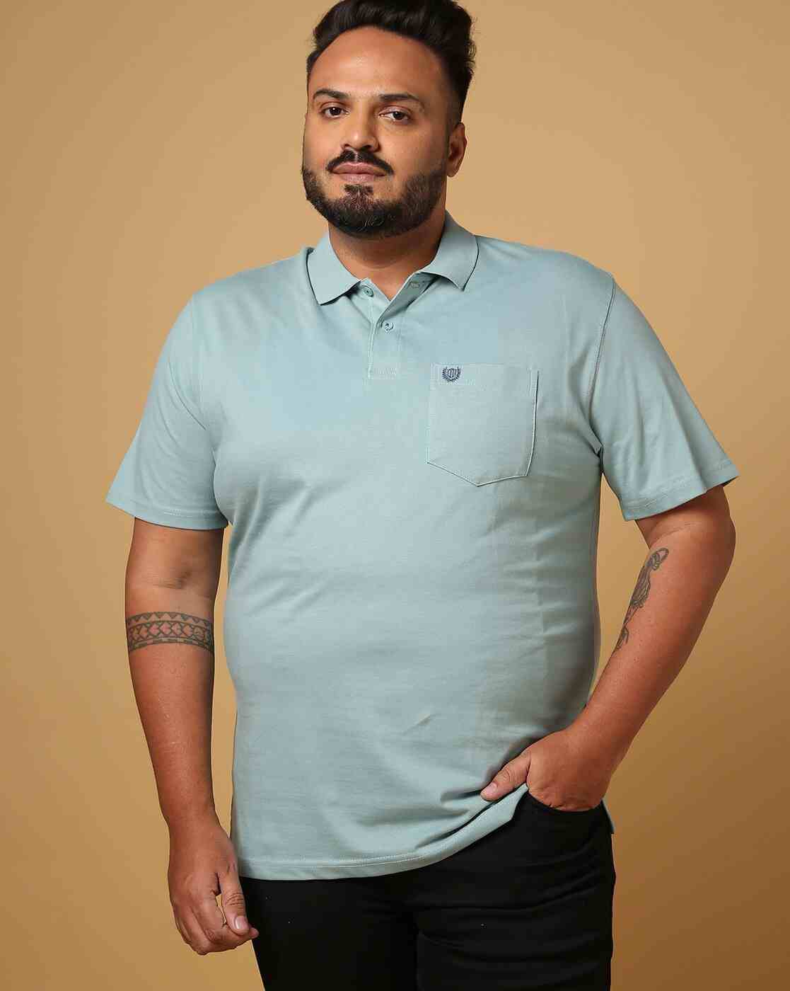 DUKE | Regular Fit Polo T-Shirt with Placement Logo|3