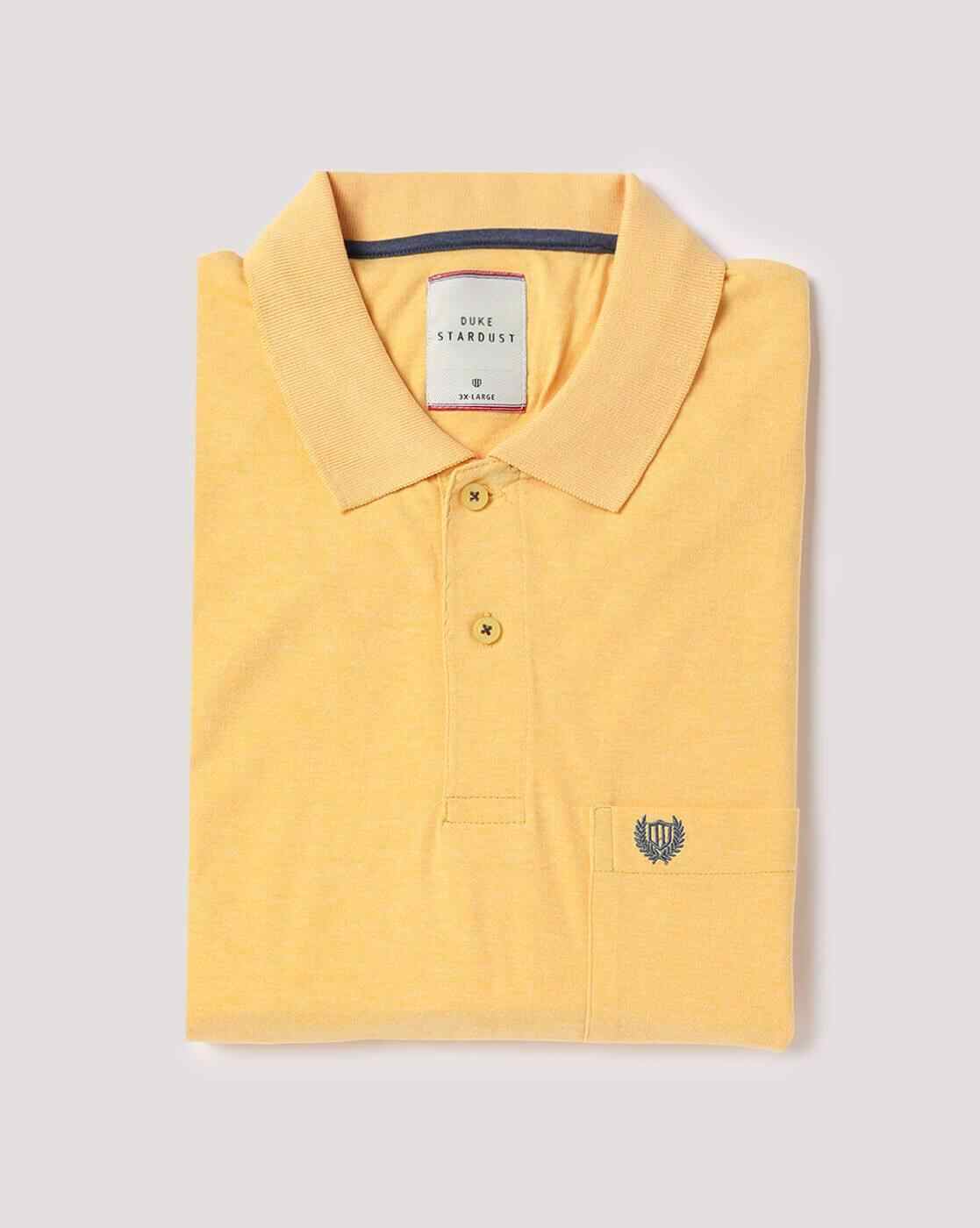 DUKE | Regular Fit Polo T-Shirt with Placement Logo|2