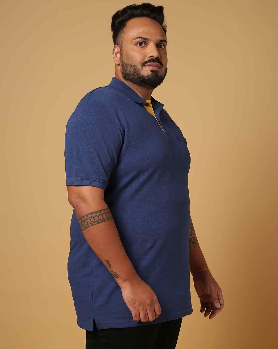DUKE | Regular Fit Polo T-Shirt with Spread Collar|1