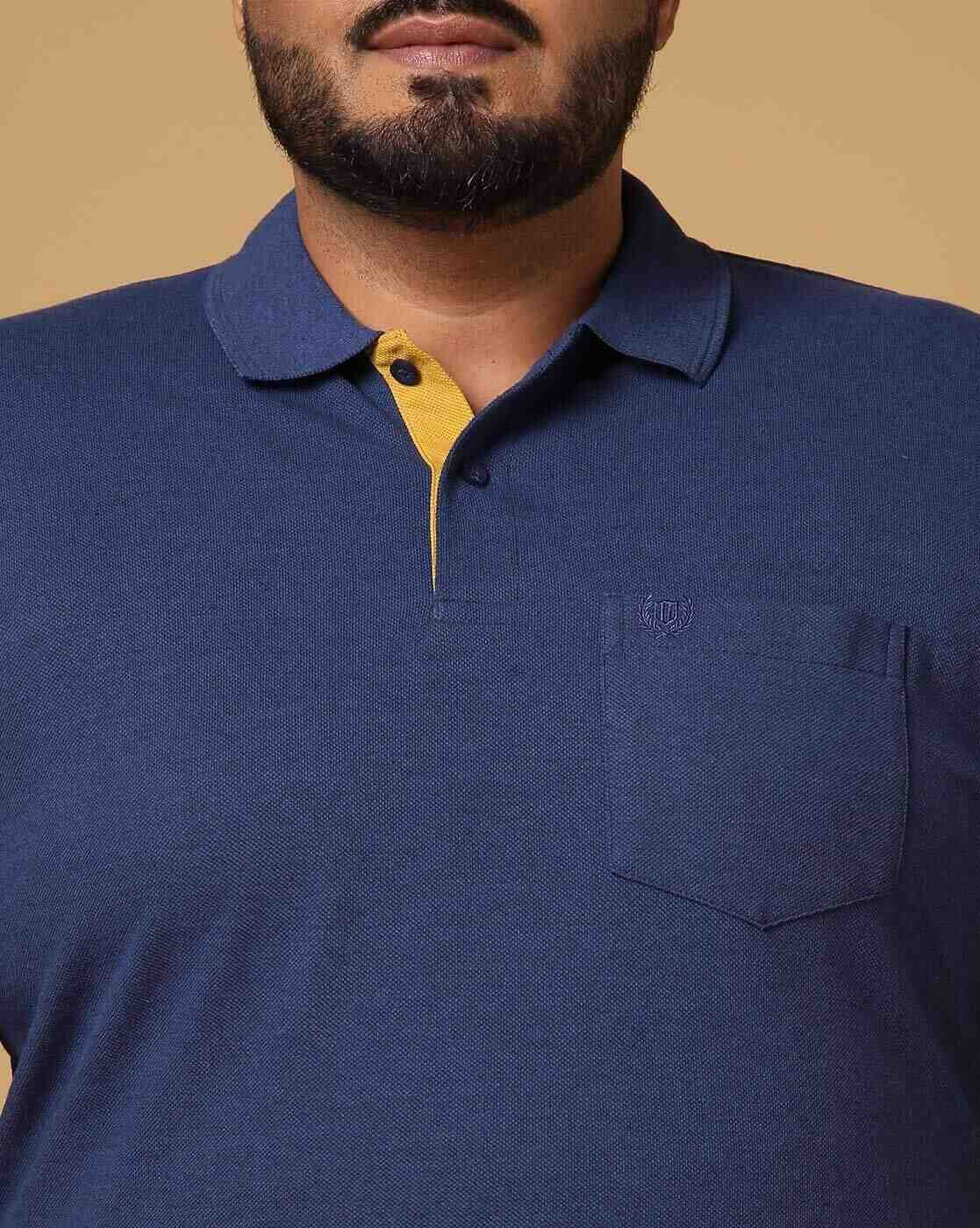 DUKE | Regular Fit Polo T-Shirt with Spread Collar|3