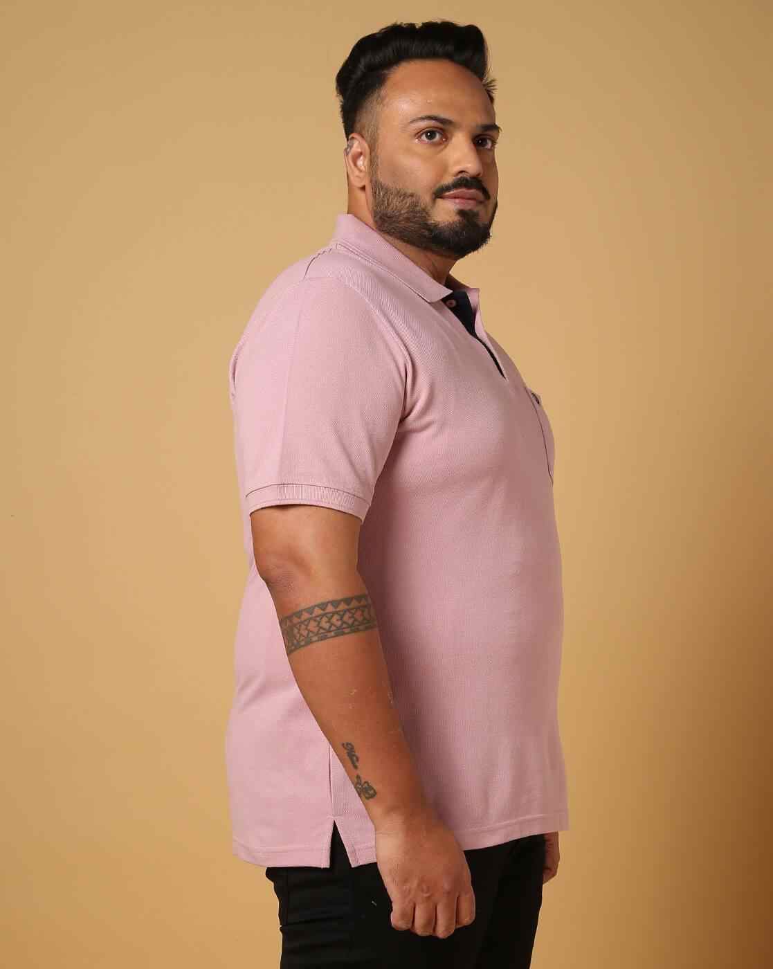 DUKE | Regular Fit Polo T-Shirt with Spread Collar|1
