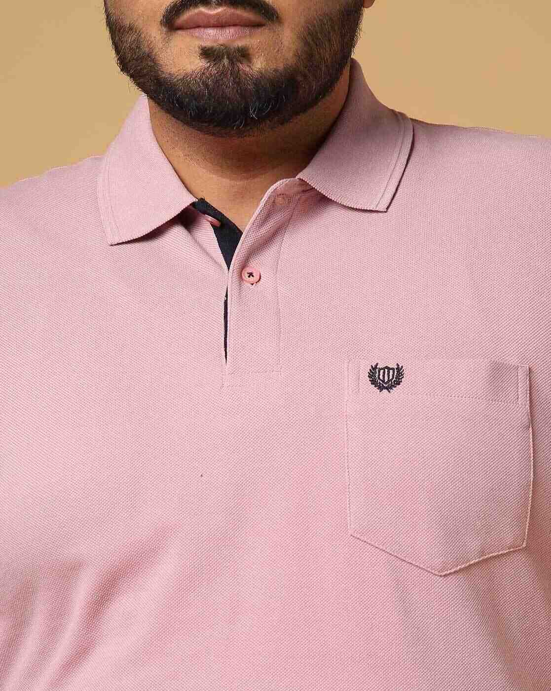 DUKE | Regular Fit Polo T-Shirt with Spread Collar|3