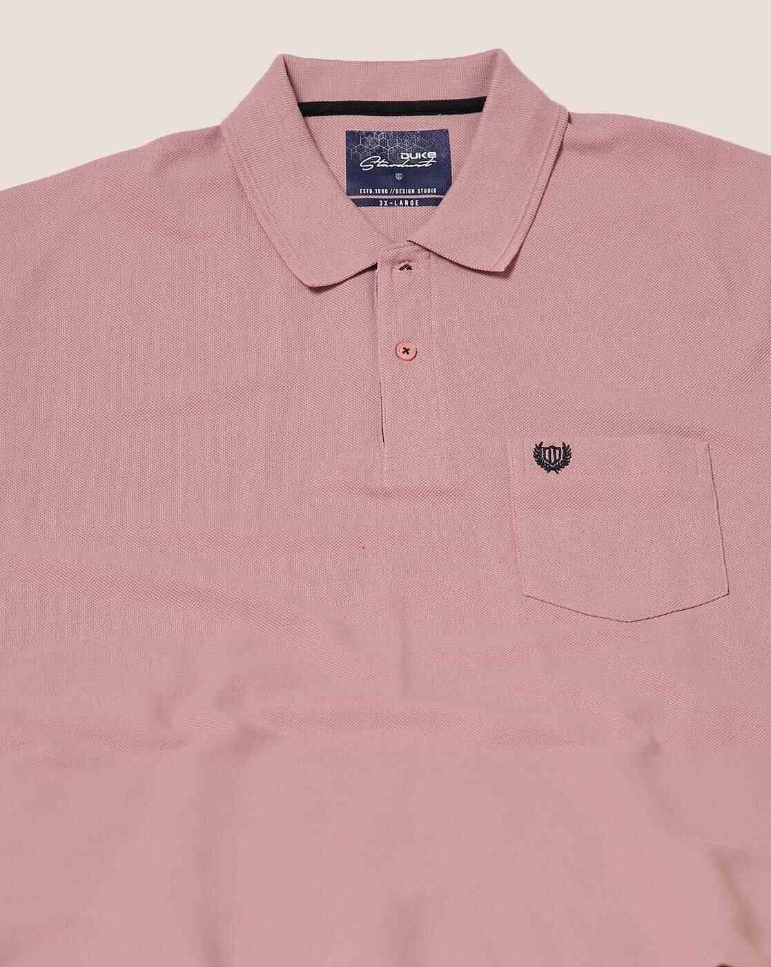 DUKE | Regular Fit Polo T-Shirt with Spread Collar|4