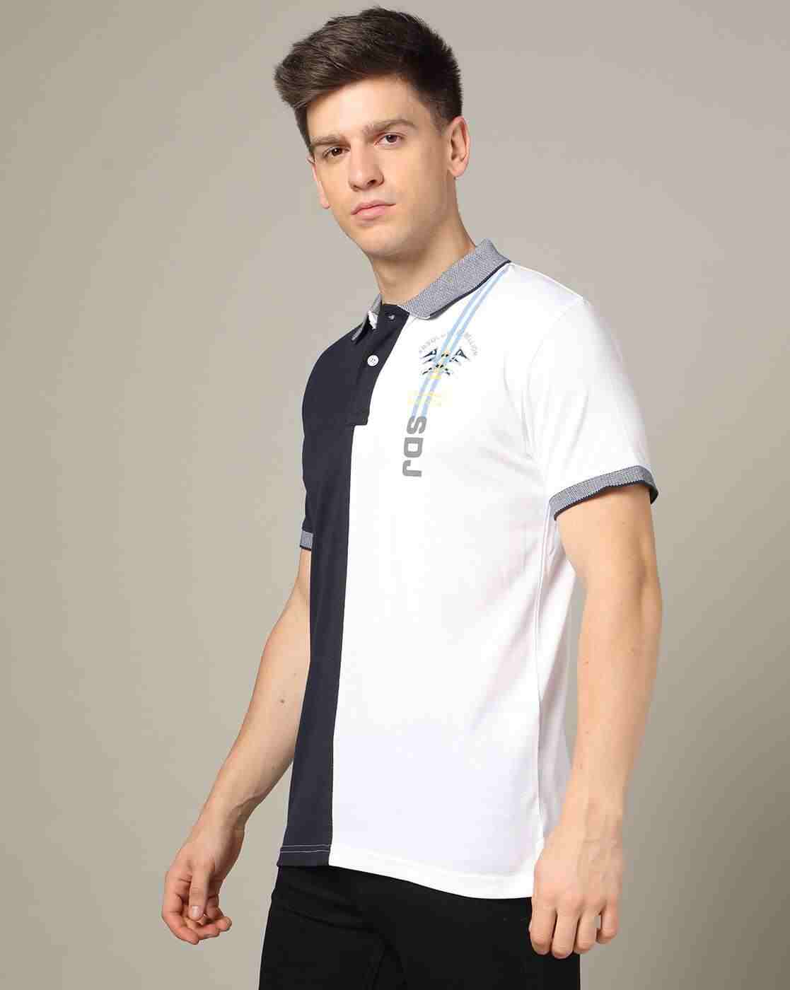 DUKE | Colourblock Slim Fit Polo T-Shirt|1