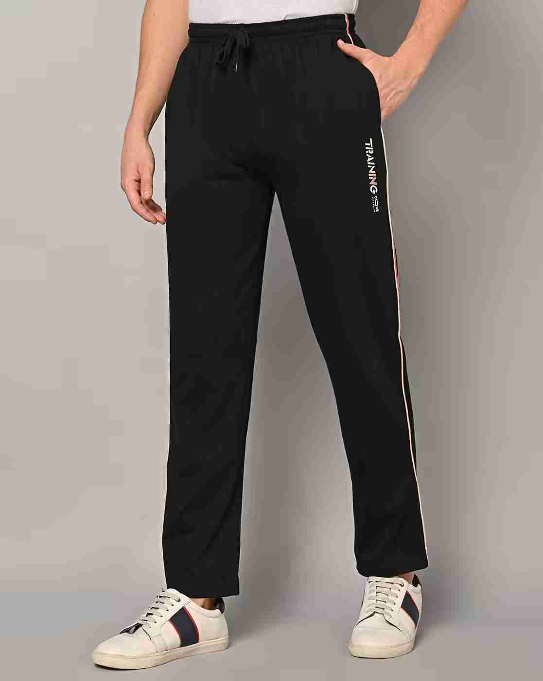 Mid-Rise Straight Track Pants
