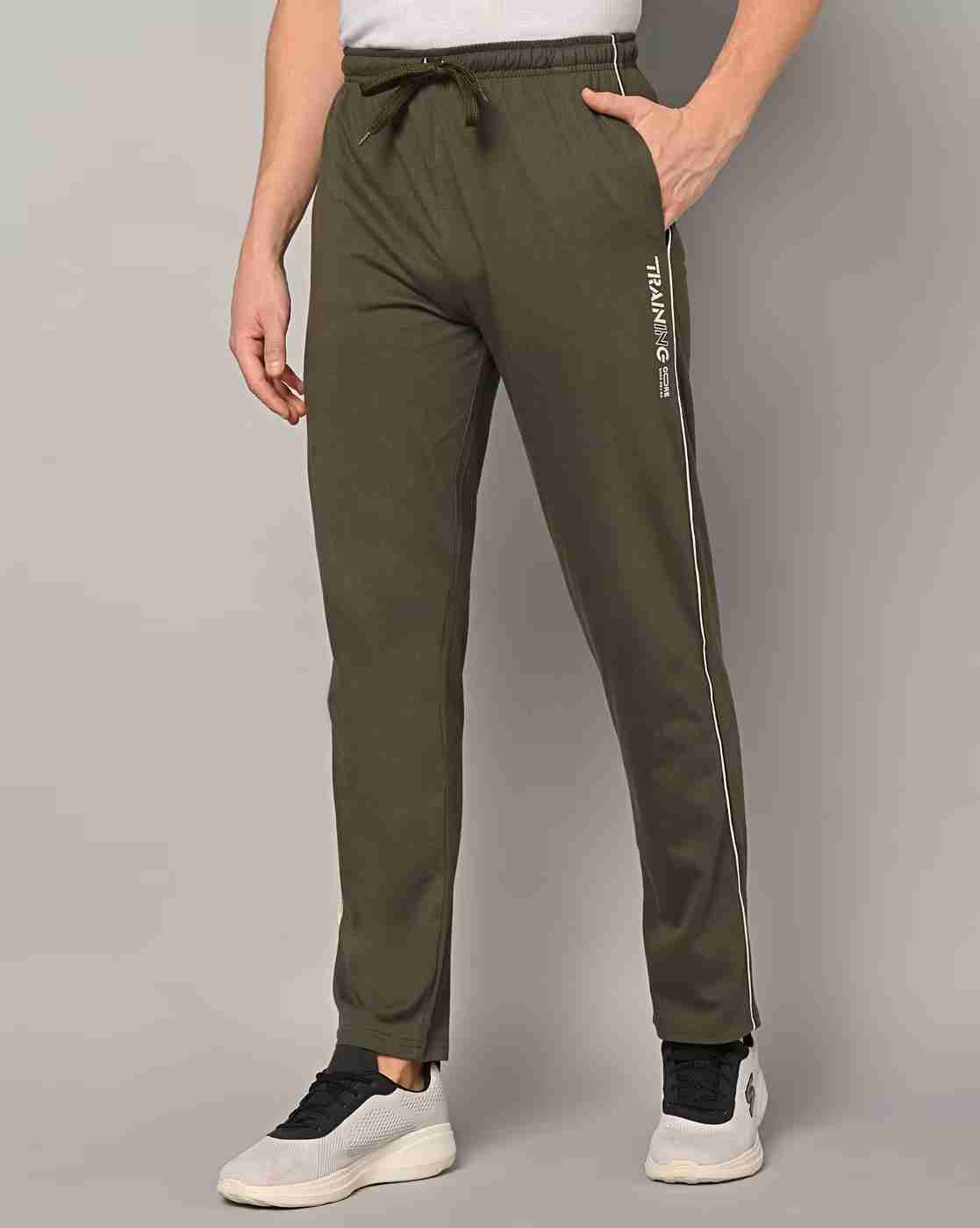 Men Mid-Rise Straight Track Pants