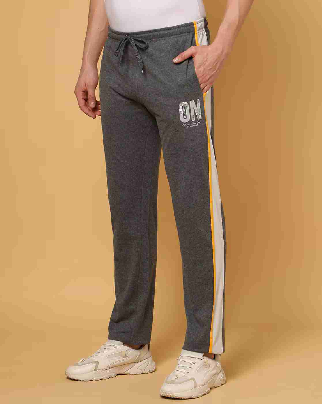 Men Track Pants with Insert Pockets