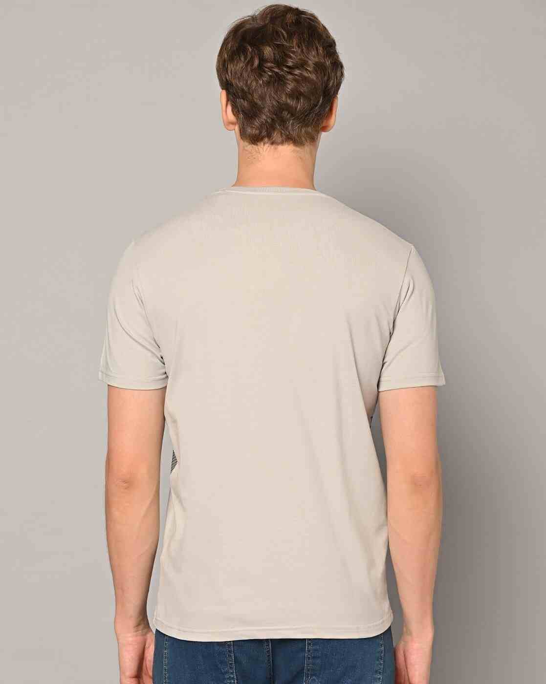 DUKE | Slim Fit Typographic Print Crew-Neck T-Shirt|2