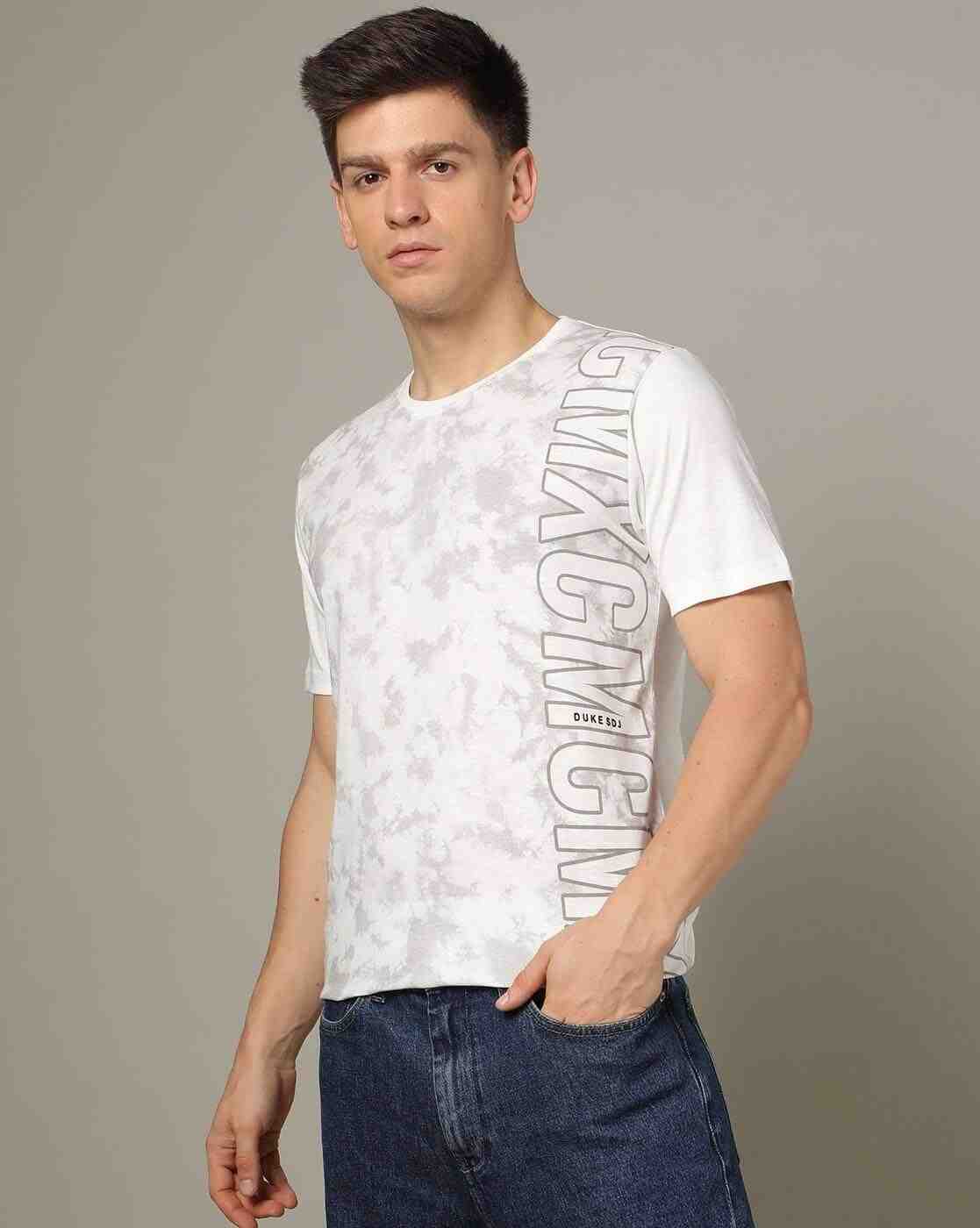 DUKE | Printed Slim Fit Crew-Neck T-Shirt|0