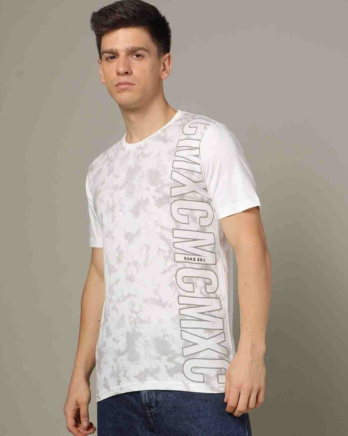 DUKE | Printed Slim Fit Crew-Neck T-Shirt|1