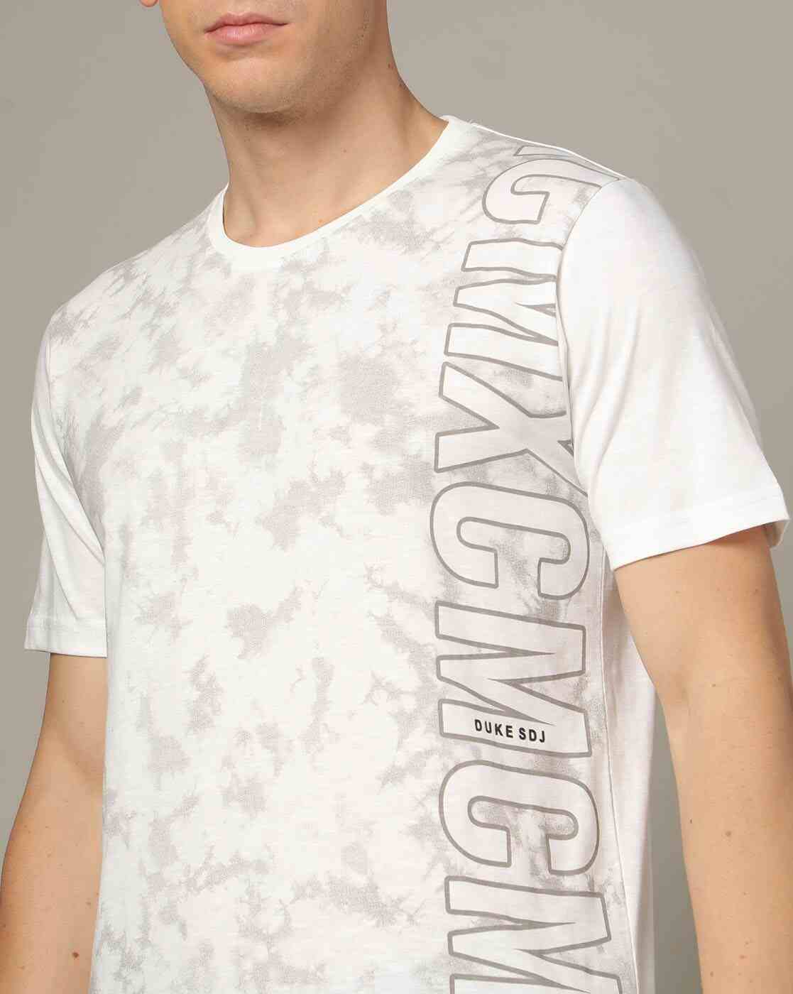 DUKE | Printed Slim Fit Crew-Neck T-Shirt|4