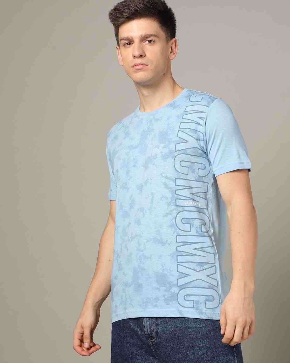 Printed Slim Fit Crew-Neck T-Shirt