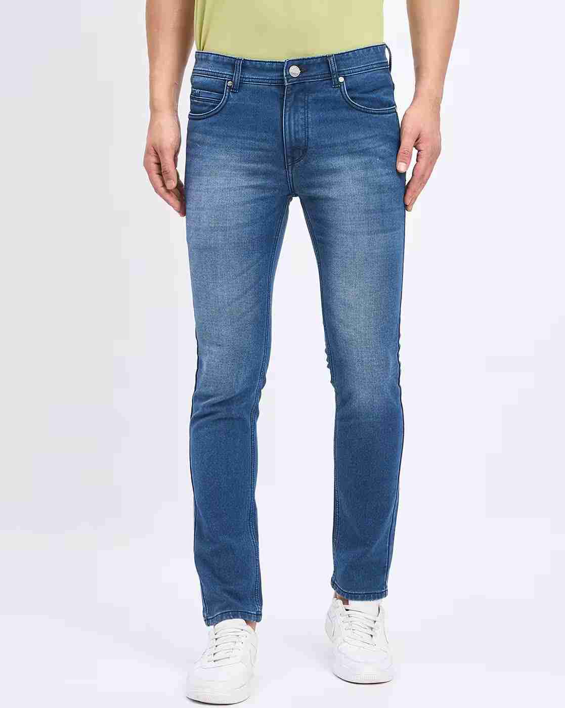 DUKE | Men Mid-Wash Slim Fit Jeans|0