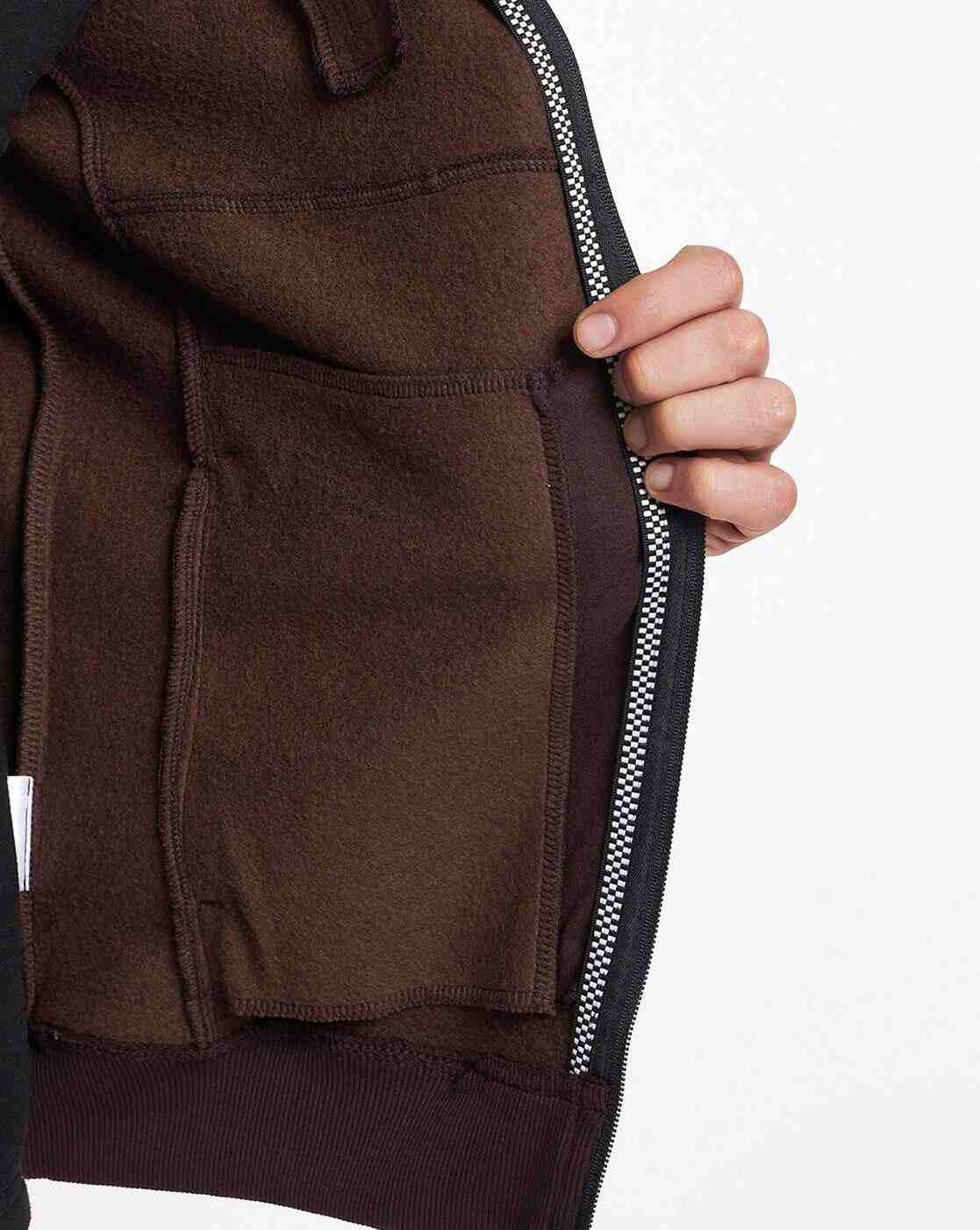 DUKE | Men Typographic Print Slim Fit Zip-Front Hoodie|6