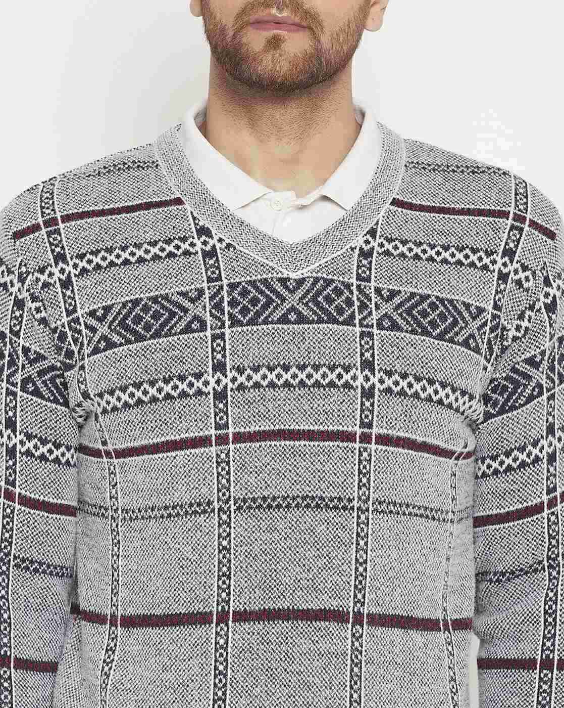 DUKE | Men Pattern Knit Regular Fit Sweater|6