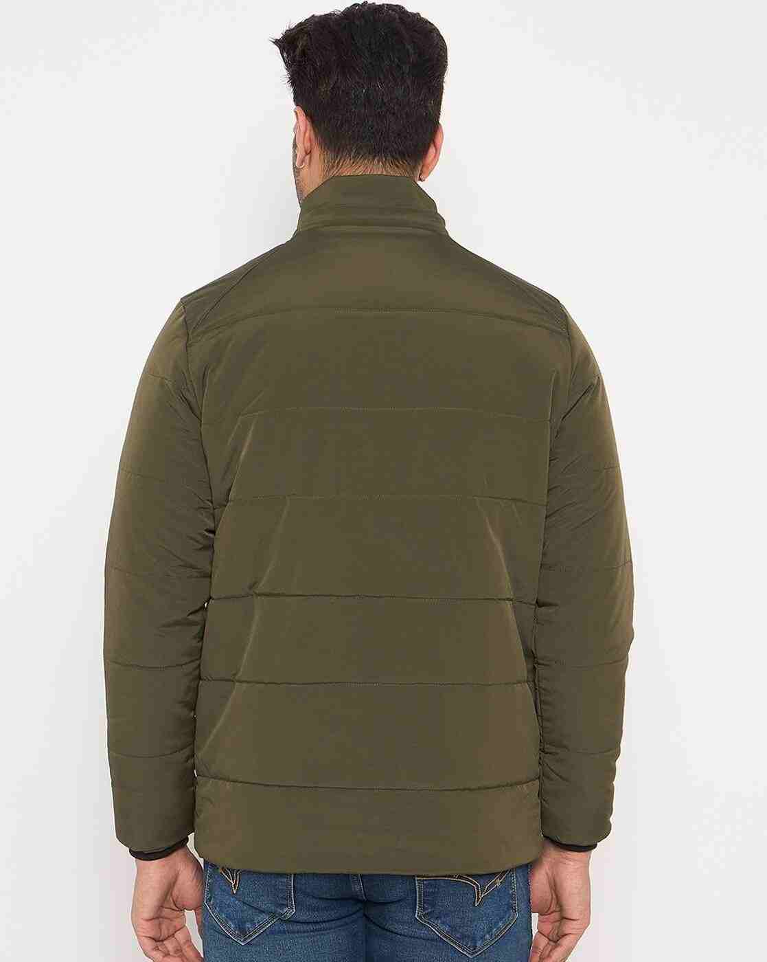 DUKE | Men Regular Fir Zip-Front Puffer Jacket with Detachable Hood|4