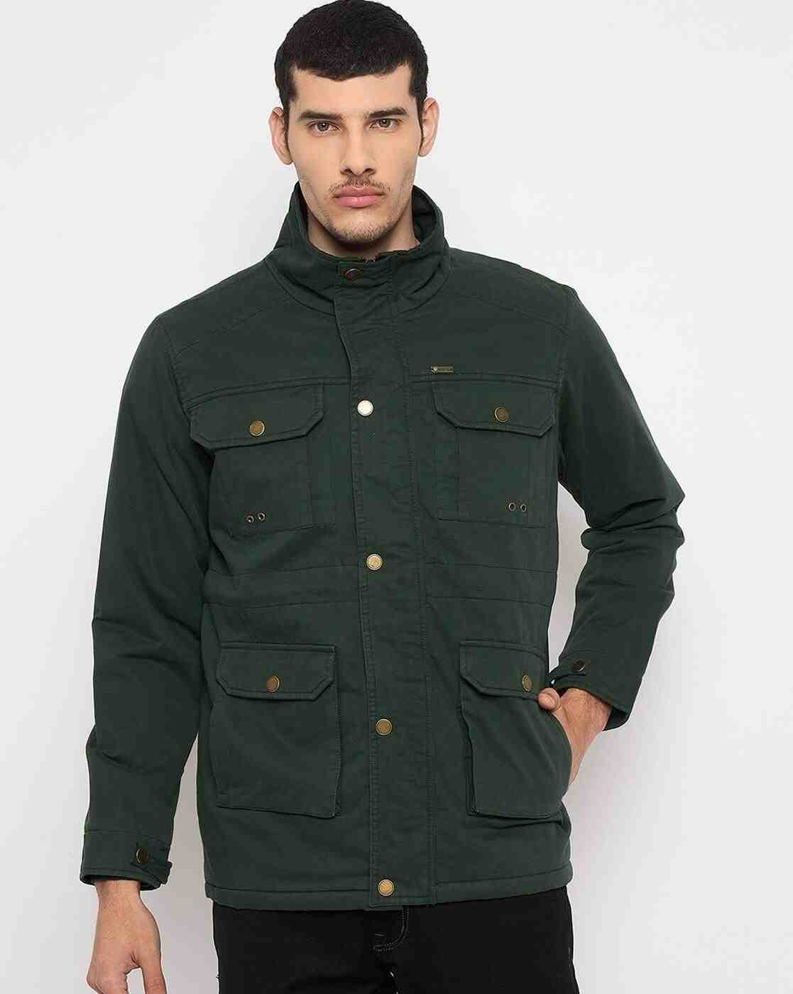 DUKE | Men Regular Fit Biker Jacket|0