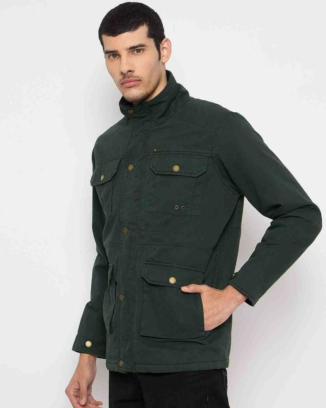 DUKE | Men Regular Fit Biker Jacket|1