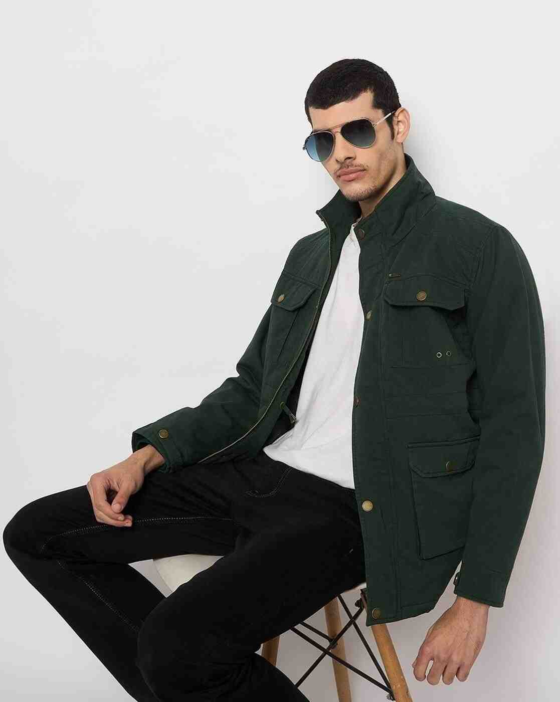 DUKE | Men Regular Fit Biker Jacket|4