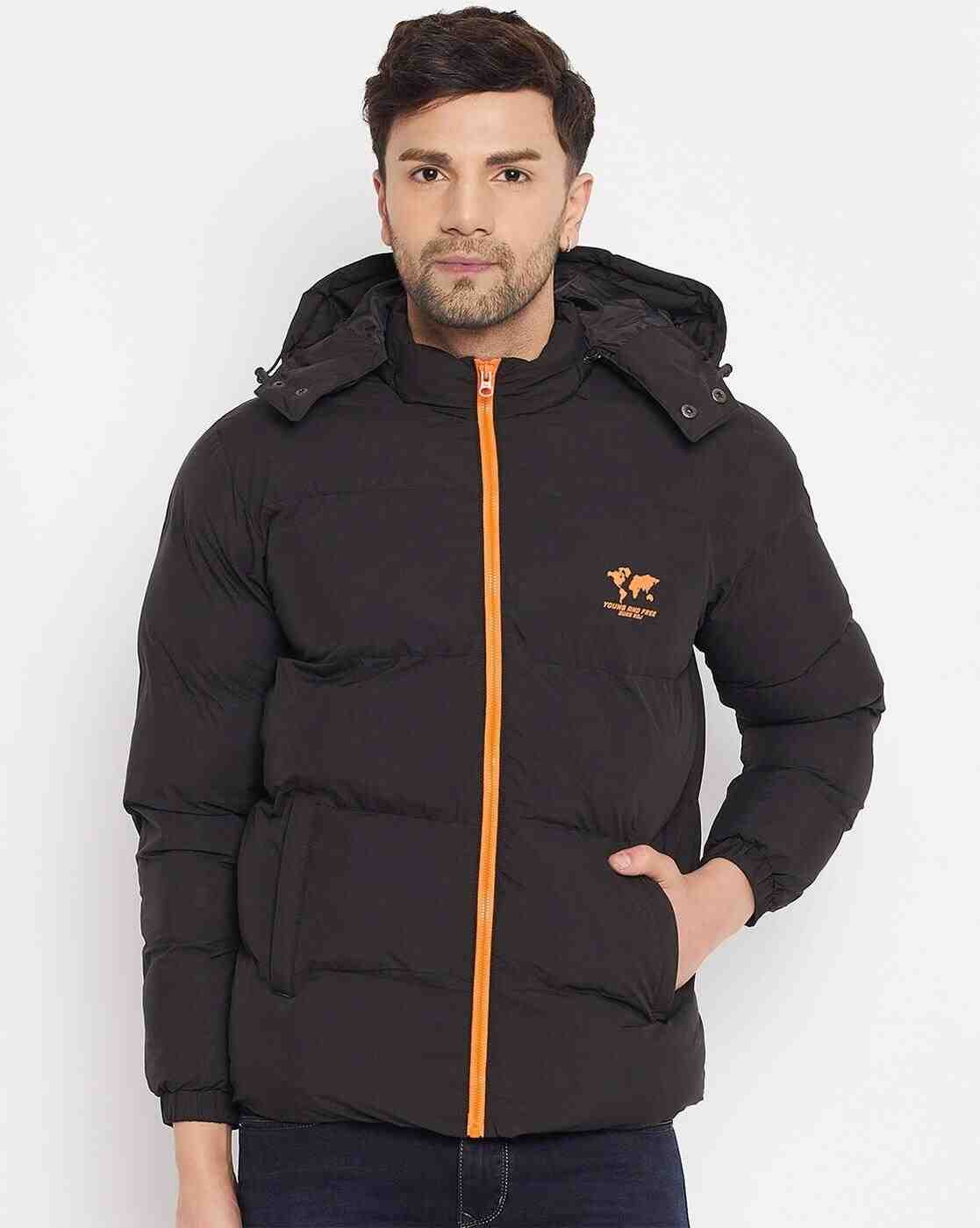 DUKE | Men Quilted Regular Fit Puffer Jacket|0