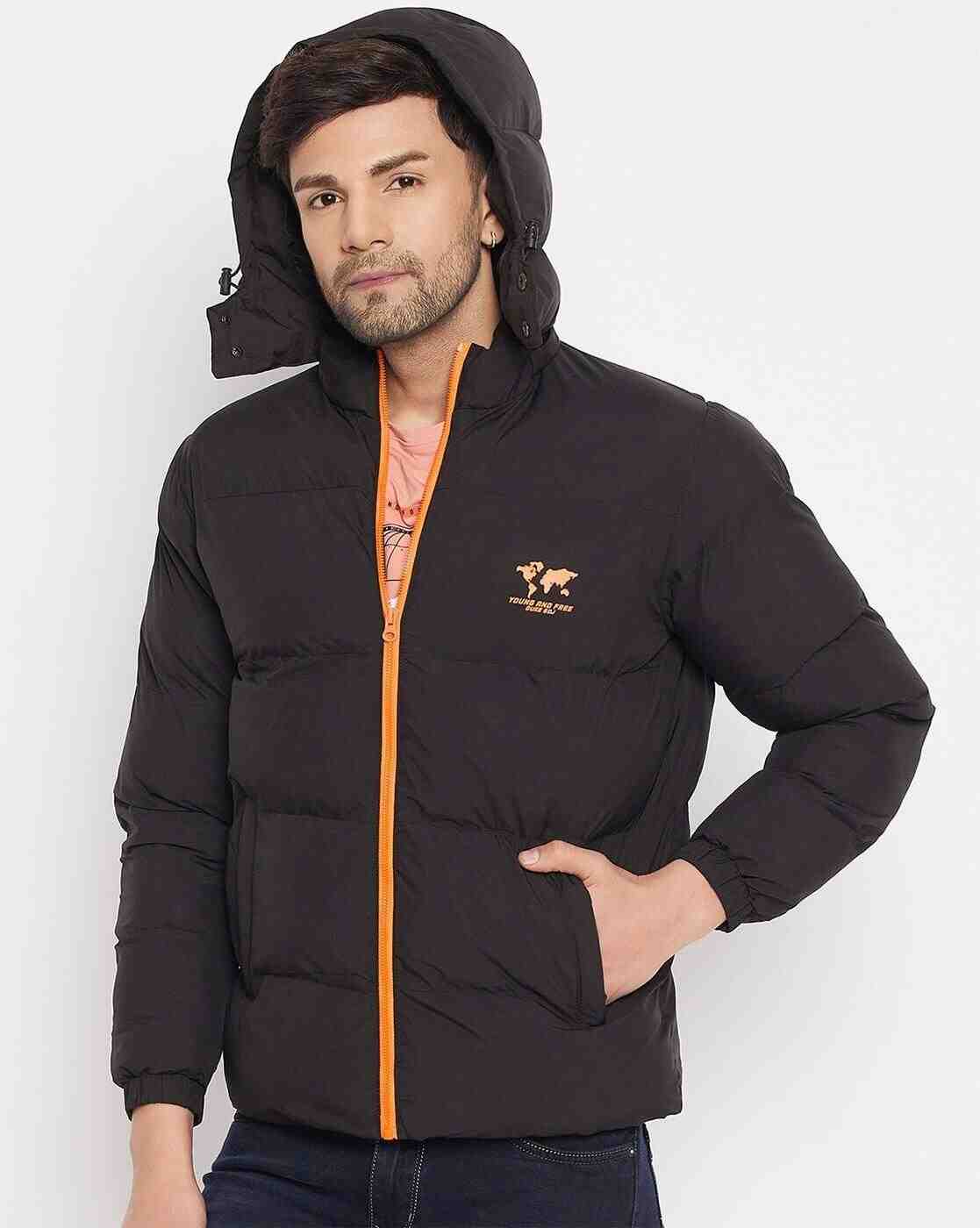 DUKE | Men Quilted Regular Fit Puffer Jacket|1