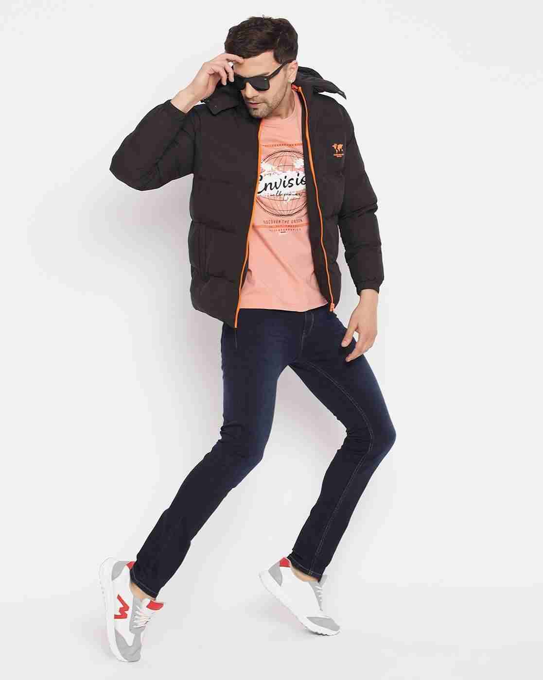 DUKE | Men Quilted Regular Fit Puffer Jacket|5