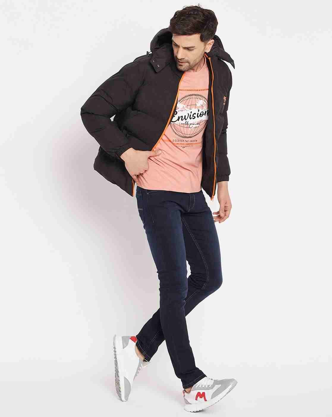 DUKE | Men Quilted Regular Fit Puffer Jacket|6