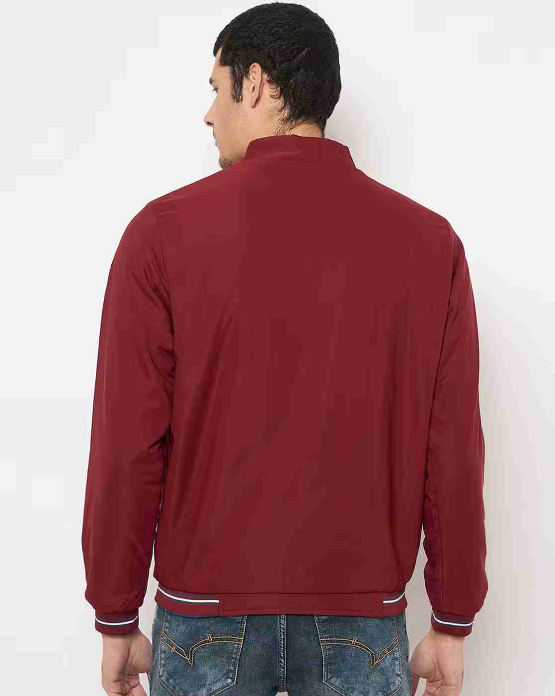 DUKE | Men Slim Fit Zip-Front Bomber Jacket|5