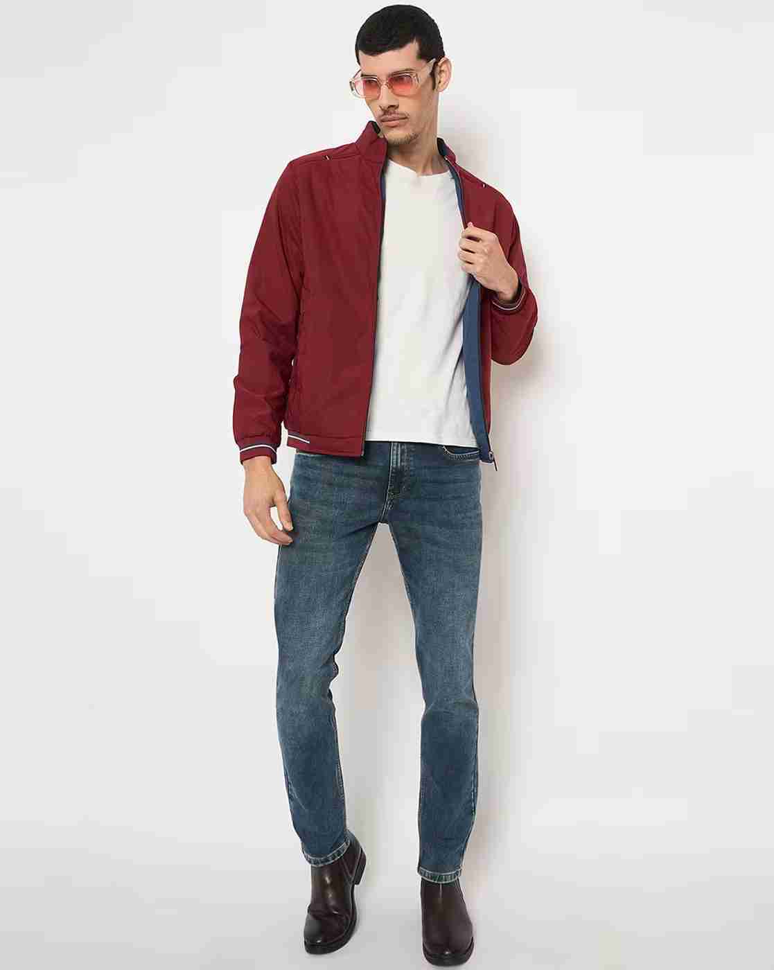 DUKE | Men Slim Fit Zip-Front Bomber Jacket|6