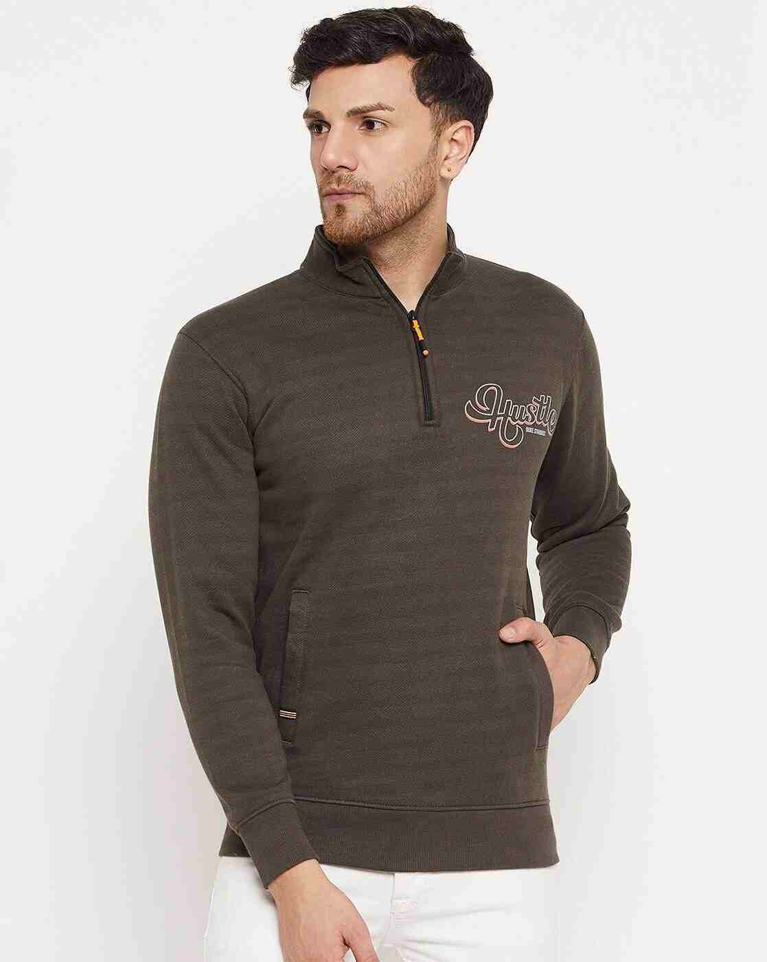 DUKE | Men Striped Regular Fit Sweatshirt|0