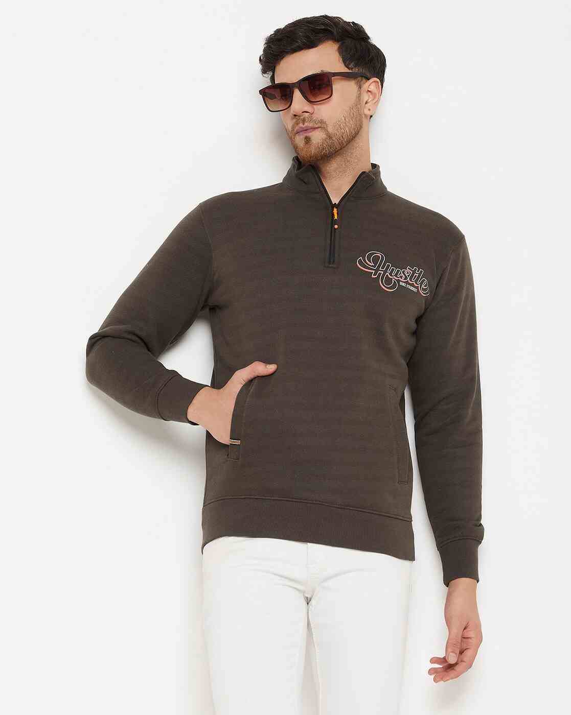 DUKE | Men Striped Regular Fit Sweatshirt|4