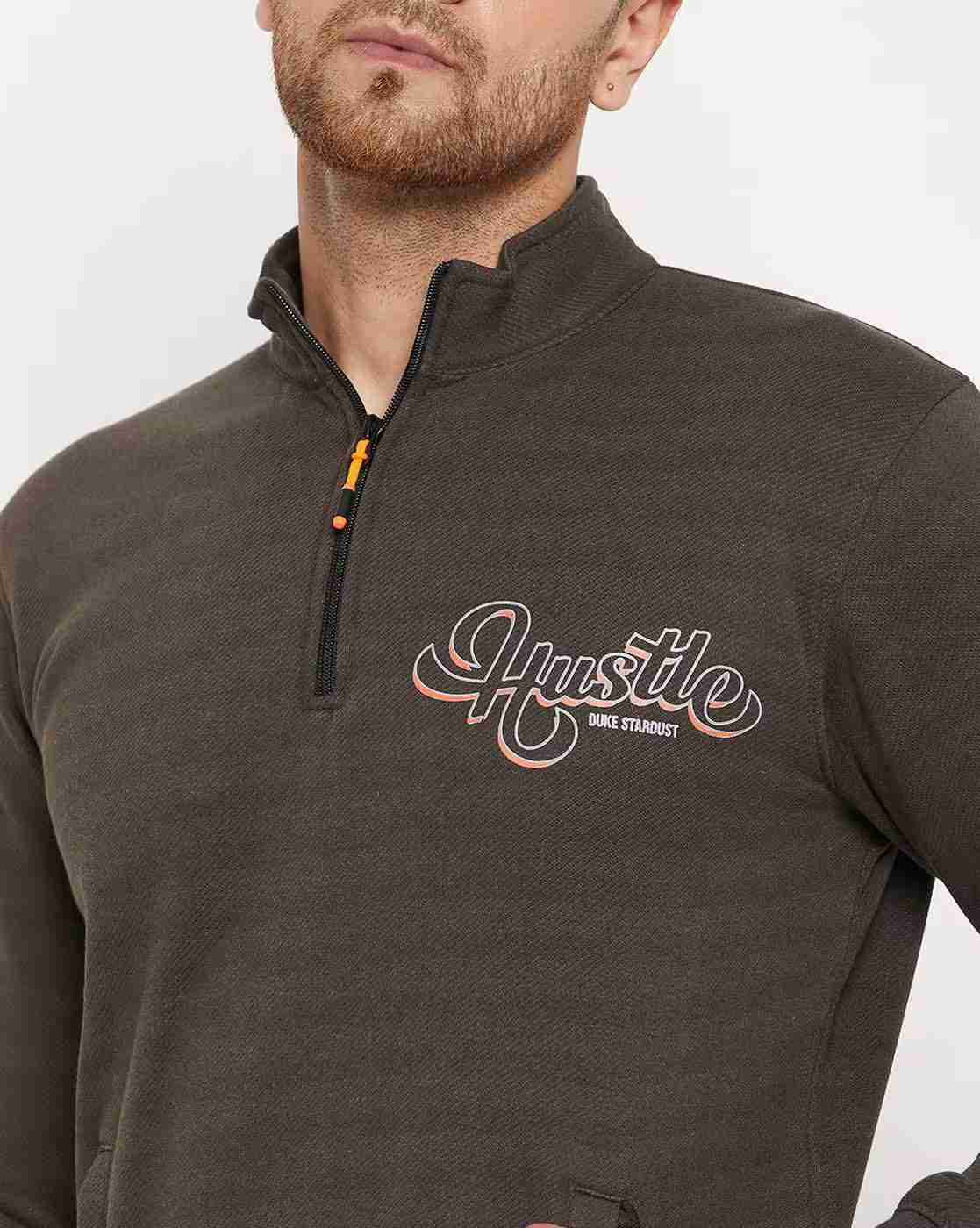 DUKE | Men Striped Regular Fit Sweatshirt|6