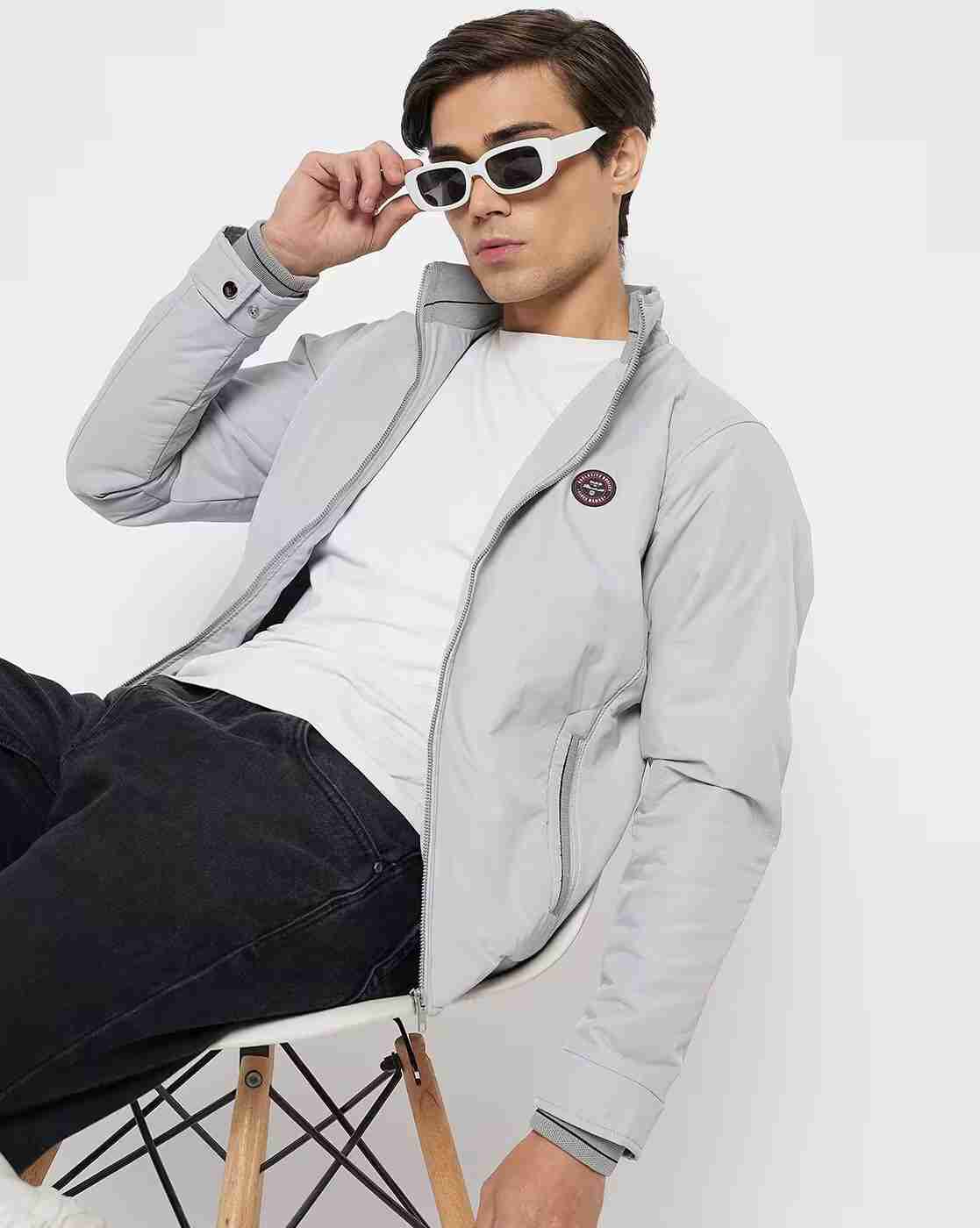 DUKE | Men Regular Fit Bomber Jacket|4