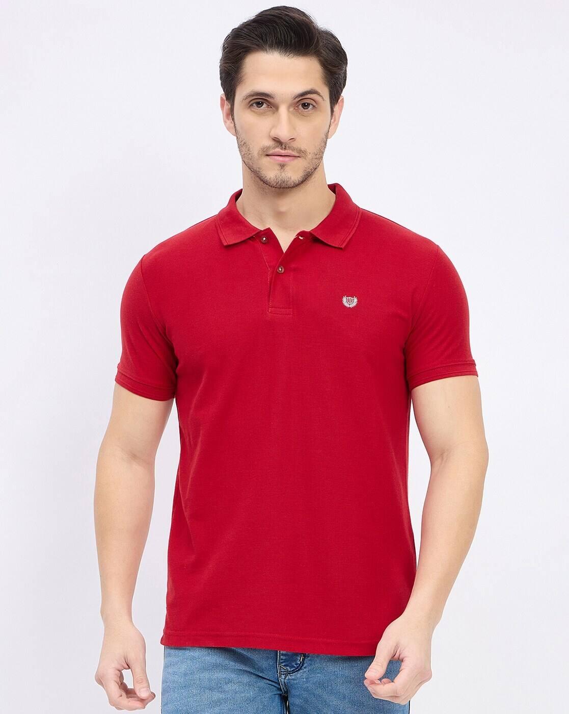 DUKE | Men Slim Fit Polo T-Shirt with Logo Print|0