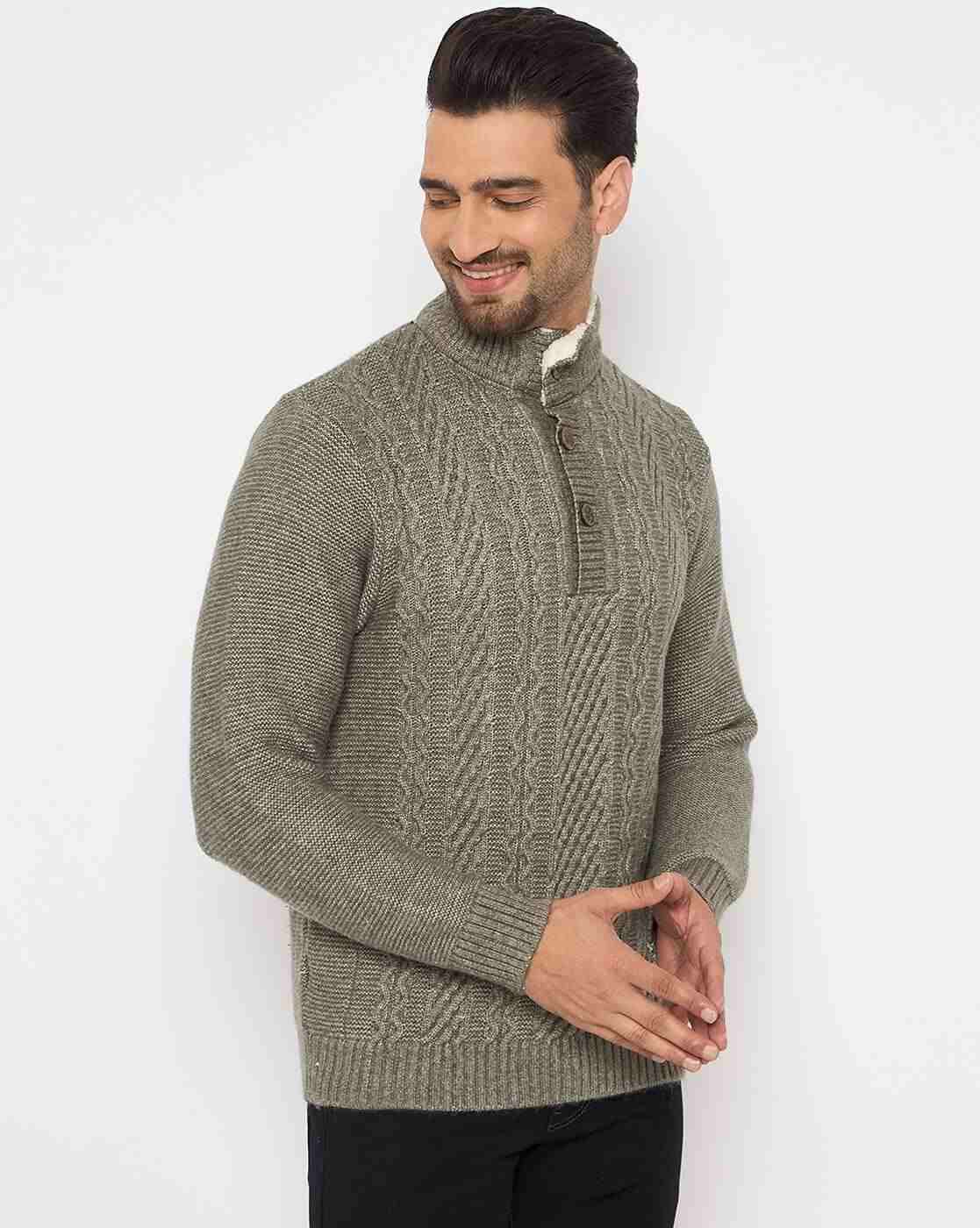 DUKE | Men Cable-Knit Regular Fit Pullover|2
