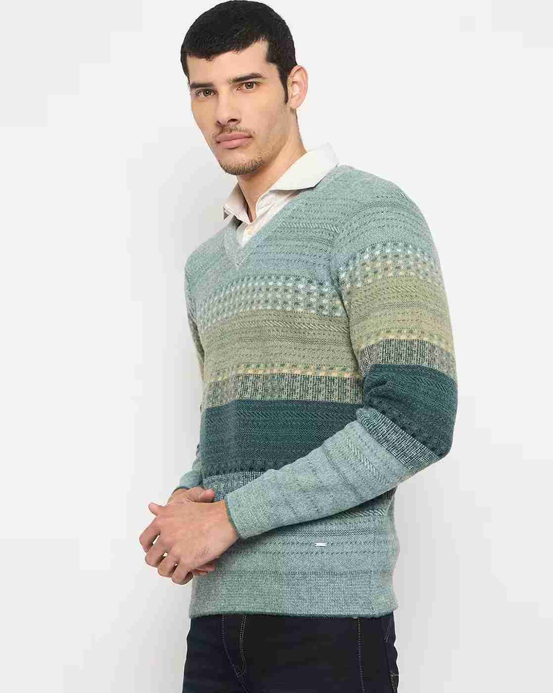 DUKE | Men Ribbed Regular Fit Pullover|1