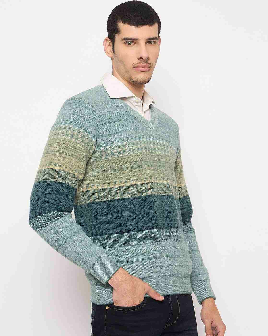 DUKE | Men Ribbed Regular Fit Pullover|2