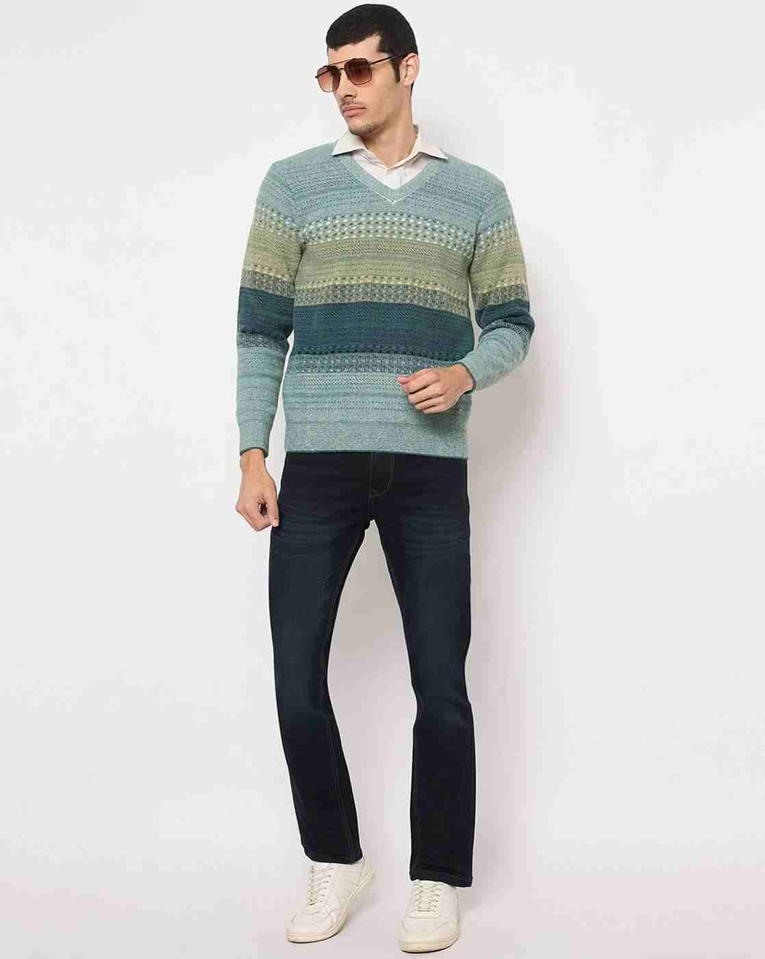 DUKE | Men Ribbed Regular Fit Pullover|5