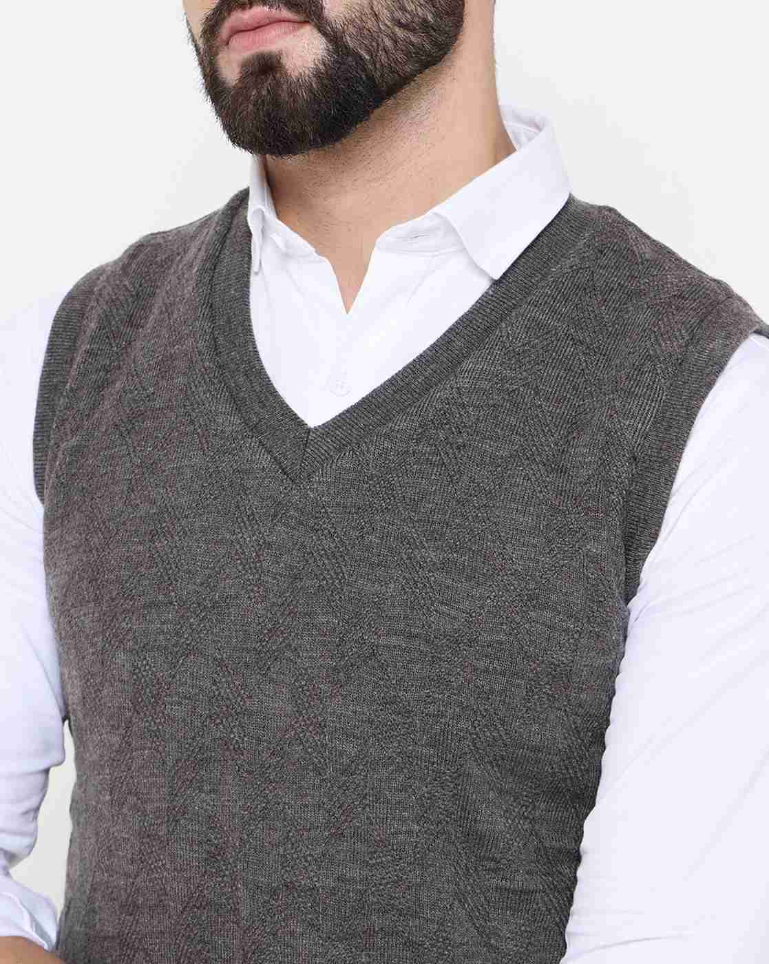 DUKE | Men Knitted Regular Fit Reversible Pullover|8