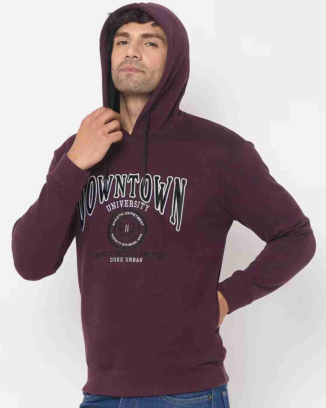 DUKE | Men Printed Regular Fit Hoodie|1