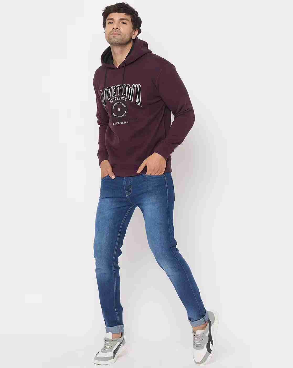 DUKE | Men Printed Regular Fit Hoodie|5