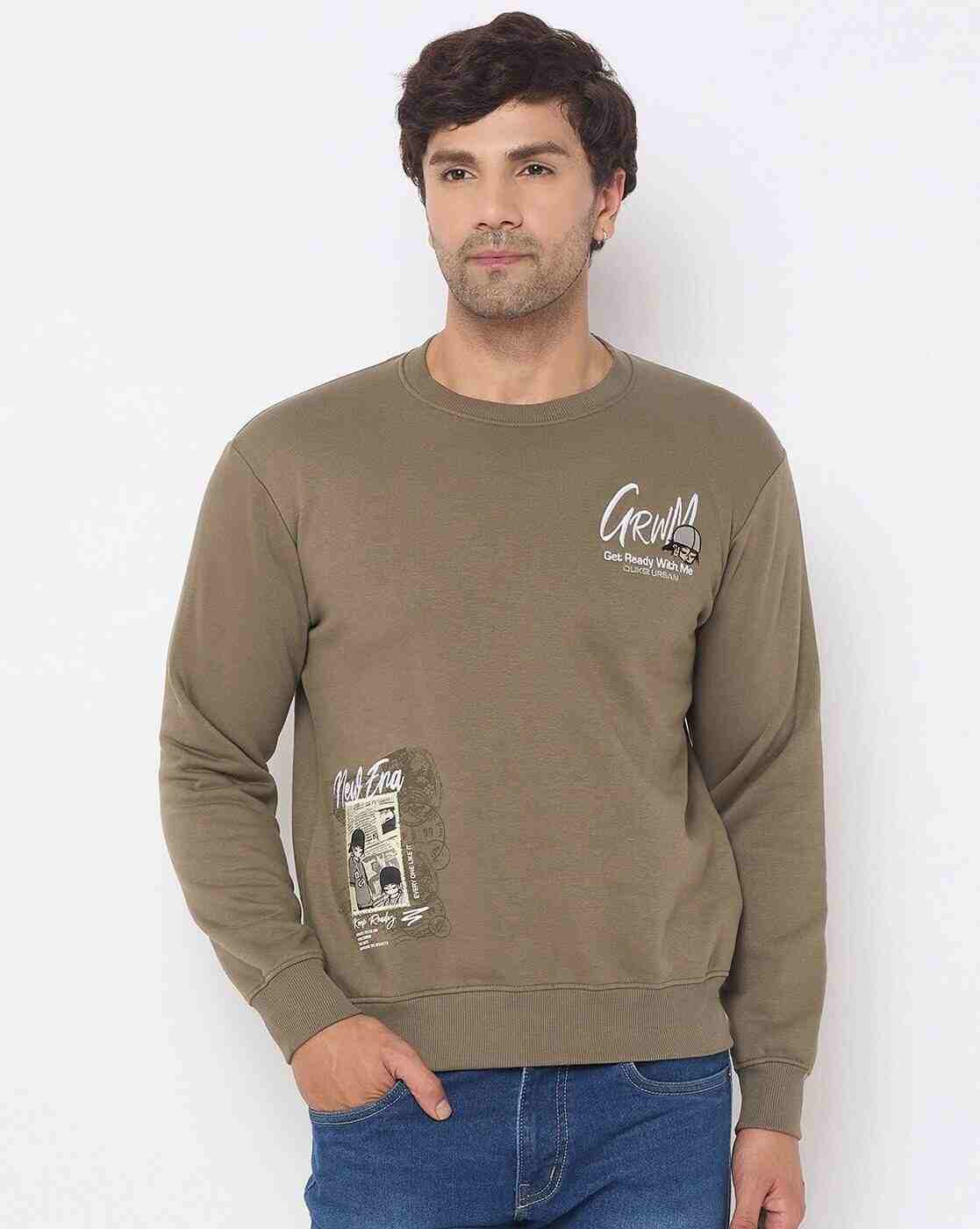 DUKE | Men Typographic Print Regular Fit Sweatshirt|0